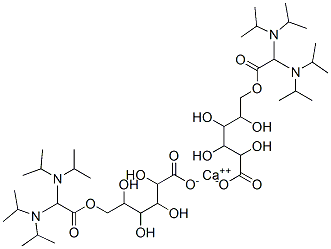 CAS#: 11041-98-8， Calcium 6-[2,2-Bis(Di(Propan-2-Yl)Amino)Acetyl]Oxy-2,3,4,5-Tetrahydroxyhexanoic Acid