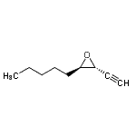 CAS#: 110411-08-0， (2R,3R)-2-Ethynyl-3-Pentyloxirane