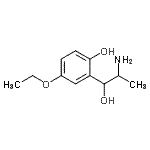CAS#: 110492-83-6， 2-(2-Amino-1-Hydroxypropyl)-4-Ethoxyphenol