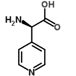 CAS#: 110772-45-7， (2R)-Amino(4-Pyridinyl)Acetic Acid