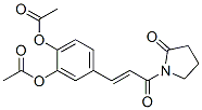 CAS#: 110882-08-1， [2-Acetyloxy-4-[(E)-3-Oxo-3-(2-Oxopyrrolidin-1-Yl)Prop-1-Enyl]Phenyl] Acetate