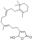 CAS#: 111149-87-2， 4-[(3E,7E)-4,8-Dimethyl-10-(2,6,6-Trimethyl-1-Cyclohexenyl)Deca-3,7-Dienyl]-5-Hydroxy-5H-Furan-2-One