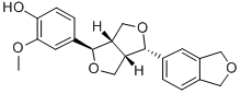 CAS#: 111407-29-5， 4-[1-(1,3-Benzodioxol-5-Yl)-1,3,3a,4,6,6a-Hexahydrofuro[4,3-c]Furan-4-Yl]-2-Methoxyphenol