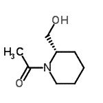 CAS#: 111479-22-2， 1-[(2S)-2-(Hydroxymethyl)-1-Piperidinyl]Ethanone
