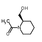 CAS#: 111479-27-7， 1-[(2R)-2-(Hydroxymethyl)-1-Piperidinyl]Ethanone