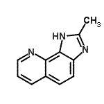 CAS#: 111532-38-8， 2-Methyl-1H-Imidazo[4,5-h]Quinoline