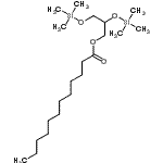CAS#: 1116-65-0， 2,3-Bis[(Trimethylsilyl)Oxy]Propyl Laurate
