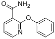structure of CAS# 111950-69-7, 2-Phenoxy-3-Pyridinecarboxamide;2-Phenoxypyridine-3-Carboxamide 97%;2-PHENOXYPYRIDINE-3-CARBOXAMIDE;2-Phenoxynicotinamide, 97