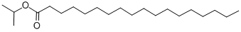 structure of CAS# 112-10-7, Isopropyl Stearate;Isopropyl Octadecanoate;Octadecanoic Acid Isopropyl Ester;Stearic Acid Isopropyl Ester