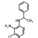 CAS#: 112088-62-7， 6-Chloro-N<Sup>4</Sup>-(1-Phenylethyl)-4,5-Pyrimidinediamine