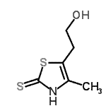 CAS 登录号：1124-01-2， 5-(2-羟基乙基)-4-甲基-1,3-噻唑-2(3H)-硫酮