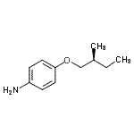 CAS#: 112418-54-9， 4-[(2S)-2-Methylbutoxy]Aniline