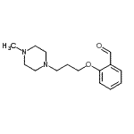 CAS#: 112562-63-7， 2-[3-(4-Methyl-1-Piperazinyl)Propoxy]Benzaldehyde
