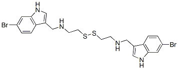 CAS#: 112663-94-2， N-[(6-Bromo-1H-Indol-3-Yl)Methyl]-2-[2-[(6-Bromo-1H-Indol-3-Yl)Methylamino]Ethyldisulfanyl]Ethanamine