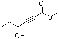 structure of CAS# 112780-04-8, Methyl 4-Hydroxy-2-Hexynoate;Methyl 4-hydroxy-2-hexynoate;4-Hydroxy-2-hexynoic acid methyl ester;methyl 4-hydroxyhex-2-yneoate