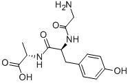 CAS#: 112898-27-8， (2S)-2-[[(2S)-2-[(2-Aminoacetyl)Amino]-3-(4-Hydroxyphenyl)Propanoyl]Amino]Propanoic Acid