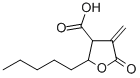 CAS#: 112923-53-2， (2S)-4-Methylidene-5-Oxo-2-Pentyloxolane-3-Carboxylic Acid