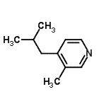 CAS#: 112945-10-5， 4-Isobutyl-3-Methylpyridine