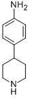 structure of CAS# 113310-52-4, 4-(4-Piperidinyl)-Benzenamine;4-(4-Aminophenyl)-Piperidine Hcl;4-(Piperidin-4-Yl)Benzenamine
