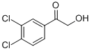structure of CAS# 113337-38-5, 1-(3,4-Dichlorophenyl)-2-Hydroxyethanone;1-(3,4-Dichlorophenyl)-2-Hydroxy-Ethanone;2Z-0712;Zinc03883727