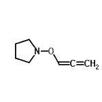 CAS#: 113377-57-4， 1-(Propadienyloxy)Pyrrolidine