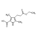 CAS#: 113380-34-0， 4-(3-Ethoxy-3-Oxopropyl)-3,5-Dimethyl-1H-Pyrrole-2-Carboxylic Acid