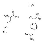 CAS#: 113403-10-4， (2S)-2-(4-Isobutylphenyl)Propanoic Acid - L-Lysine Hydrate (1:1:1)