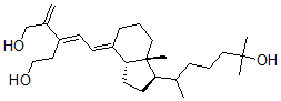 CAS#: 113490-37-2， 2-Nor-1,3-seco-1,25-dihydroxyvitamin D3