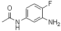 结构式 CAS# 113596-04-6, N-(3-氨基-4-氟苯基)乙酰胺