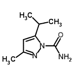 CAS#: 113630-76-5， 5-Isopropyl-3-Methyl-1H-Pyrazole-1-Carboxamide