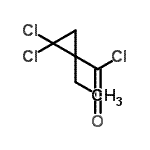 CAS#: 113941-77-8， 2,2-Dichloro-1-Ethyl-Cyclopropane-1-Carbonyl Chloride