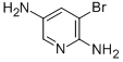 structure of CAS# 114292-91-0, alphaR-Bromo-Pyridinediamine;3-BROMO-PYRIDINE-2,5-DIAMINE;2,5-DIAMINO-3-BROMOPYRIDINE;2,5-Diamino-3-Bormopyridine