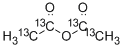 structure of CAS# 114510-14-4, Acetic-1,2-13C2 Acid 1,1'-Anhydride