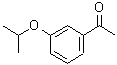 structure of CAS# 114590-73-7, 1-(3-Isopropoxyphenyl)Ethanone;1-[3-(propan-2-yloxy)phenyl]ethanone;1-acetyl-3-(methylethoxy)benzene;MFCD01922015