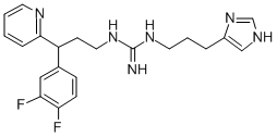 CAS#: 114667-74-2， 1-[3-(3,4-Difluorophenyl)-3-Pyridin-2-Ylpropyl]-2-[3-(3H-Imidazol-4-Yl)Propyl]Guanidine