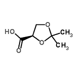 CAS#: 114746-70-2， (4R)-2,2-Dimethyl-1,3-Dioxolane-4-Carboxylic Acid