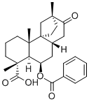 CAS#: 114804-65-8， (4R-(4alpha,4aalpha,5beta,6abeta,9beta,11abeta,11bbeta))-5-(benzoyloxy)tetradecahydro-4,9,11b-trimethyl-9,11a-Methano-11aH-cyclohepta(a)naphthalene-4-carboxylic acid