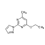 CAS#: 114834-01-4， 4-Ethoxy-6-Methyl-2-(1H-Pyrazol-1-Yl)Pyrimidine