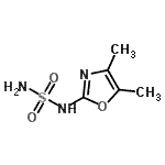 CAS#: 114913-05-2， N-(4,5-Dimethyl-1,3-Oxazol-2-Yl)Sulfuric Diamide