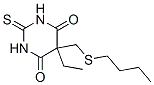 CAS#: 115-59-3， 5-(Butylsulfanylmethyl)-5-Ethyl-2-Sulfanylidene-1,3-Diazinane-4,6-Dione