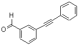 structure of CAS# 115021-39-1, 3-Phenylethynyl-Benzaldehyde;Bas 03020408;Zinc02584211;St5269034