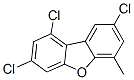 CAS#: 115039-00-4， 6-Methyl-1,3,8-Trichlorodibenzofuran