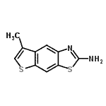 CAS#: 115247-56-8， 7-Methylthieno[3,2-f][1,3]Benzothiazol-2-Amine
