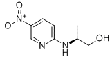 structure of CAS# 115416-52-9, (2S)-2-[(5-Nitro-2-Pyridinyl)Amino]-1-Propanol;1-Propanol,2-[(5-Nitro-2-Pyridinyl)Amino]-,(S)-(9CI);(S)-(-)-N-(5-NITRO-2-PYRIDYL)ALANINOL 98+%;(S)-2-(5-Nitro-2-Pyridylamino)-1-Propanol