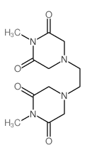 CAS#: 1155-54-0， 1-Methyl-4-[2-(4-Methyl-3,5-Dioxopiperazin-1-Yl)Ethyl]Piperazine-2,6-Dione