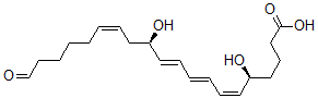 CAS#: 115609-68-2， (5S,6Z,8E,10E,12R,14Z)-5,12-Dihydroxy-20-Oxoicosa-6,8,10,14-Tetraenoic Acid
