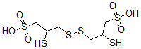 CAS#: 115681-29-3， 2-Sulfanyl-3-(2-Sulfanyl-3-Sulfopropyl)Disulfanylpropane-1-Sulfonic Acid