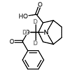 CAS#: 115732-68-8， 3-Benzoyloxy-8-(Trideuteriomethyl)-8-Azabicyclo[3.2.1]Octane-4-Carboxylic Acid