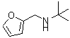 结构式 CAS# 115881-56-6, N-(2-呋喃甲基)-2-甲基-2-丙胺