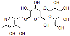 CAS#: 116169-14-3， 5'-O-(Cellobiosyl)pyridoxine